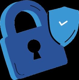 Padlock vector image